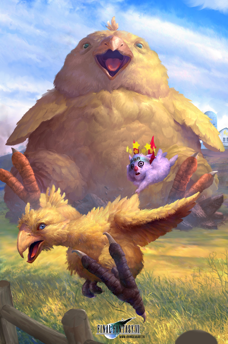 Illustration for article titled CHOCOBO HUNGERS